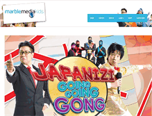 Tablet Screenshot of marblemediakids.com